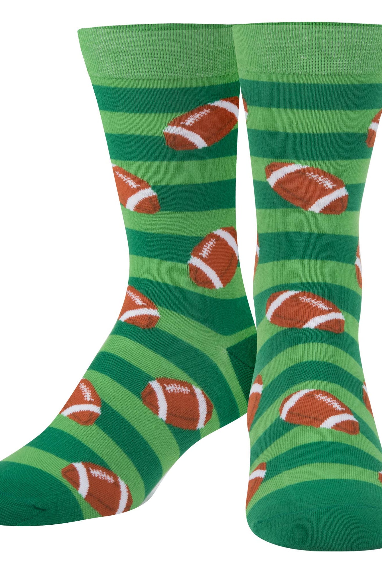 Crazy Socks - Mens Crew - Football | Stuffology Boutique-Socks-Crazy Socks-Stuffology - Where Vintage Meets Modern, A Boutique for Real Women in Crosbyton, TX