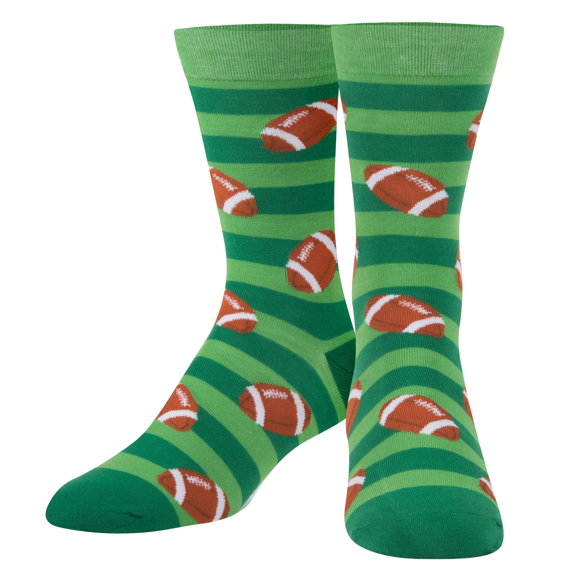 Crazy Socks - Mens Crew - Football | Stuffology Boutique-Socks-Crazy Socks-Stuffology - Where Vintage Meets Modern, A Boutique for Real Women in Crosbyton, TX