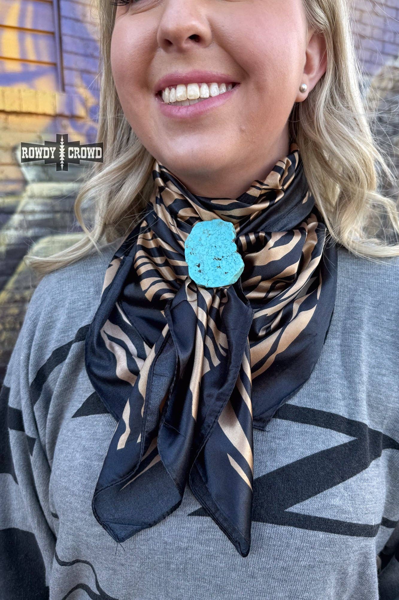 Rock Scarf Slides-Wild Rag Slide-Stuffology Boutique-Stuffology - Where Vintage Meets Modern, A Boutique for Real Women in Crosbyton, TX
