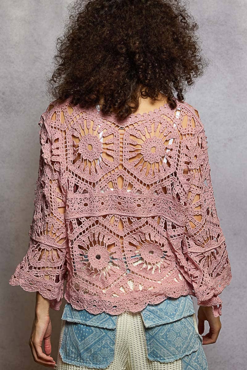 Crochet Dreams Boho Top ✨-Top-Pol Clothing-Stuffology - Where Vintage Meets Modern, A Boutique for Real Women in Crosbyton, TX