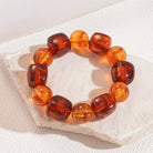 Color-Block Cube Circle Stretch Cord Bracelet | 40B5197-Bracelet-JOSSLYN by wall to wall-Stuffology - Where Vintage Meets Modern, A Boutique for Real Women in Crosbyton, TX