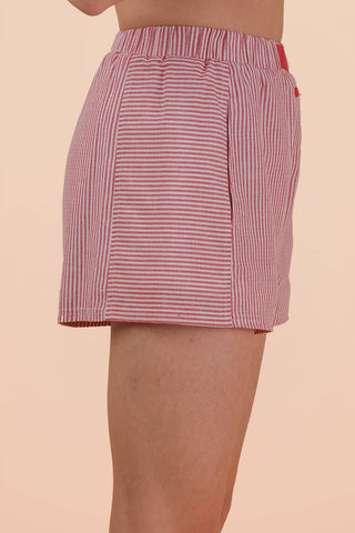 Striped Boxer Shorts-Shorts-VERY J-Stuffology - Where Vintage Meets Modern, A Boutique for Real Women in Crosbyton, TX