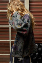 POL Clothing Floral Sweater Cardigan-Cardigan-Pol Clothing-Stuffology - Where Vintage Meets Modern, A Boutique for Real Women in Crosbyton, TX