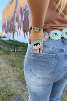 Blazing Buffalo Scarf Slide-Wild Rags-Stuffology Boutique-Stuffology - Where Vintage Meets Modern, A Boutique for Real Women in Crosbyton, TX