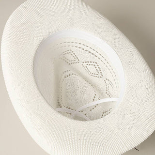 White Sands Beaded Cowboy Hat-Hats-Fashion City-Stuffology - Where Vintage Meets Modern, A Boutique for Real Women in Crosbyton, TX