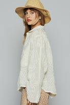 Long Sleeve Floral Embroidered Shirt-Shirt / Jacket-Stuffology Boutique -Stuffology - Where Vintage Meets Modern, A Boutique for Real Women in Crosbyton, TX