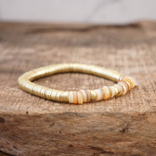 Heishi Bead Bracelet-Bracelets-PennyLine inc-Stuffology - Where Vintage Meets Modern, A Boutique for Real Women in Crosbyton, TX