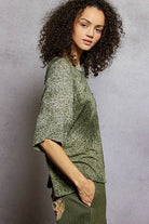 Leopard Short Sleeve Tee-Pol Clothing-Stuffology - Where Vintage Meets Modern, A Boutique for Real Women in Crosbyton, TX