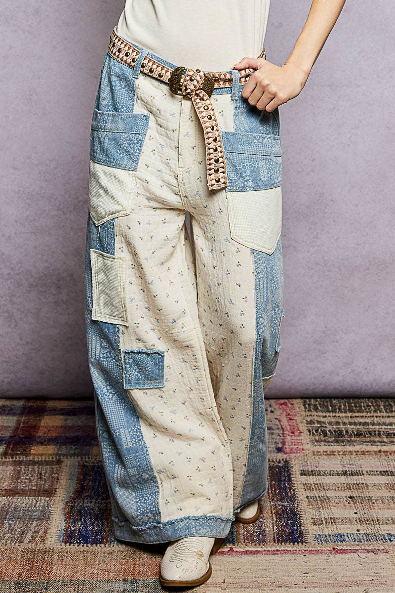 Metal Buckle Studded Western Boho Belt-BELT-Pol Clothing-Stuffology - Where Vintage Meets Modern, A Boutique for Real Women in Crosbyton, TX