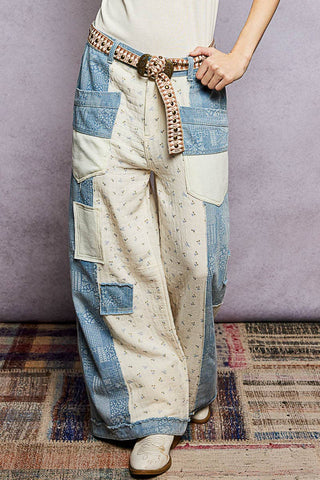 Metal Buckle Studded Western Boho Belt-BELT-Pol Clothing-Stuffology - Where Vintage Meets Modern, A Boutique for Real Women in Crosbyton, TX