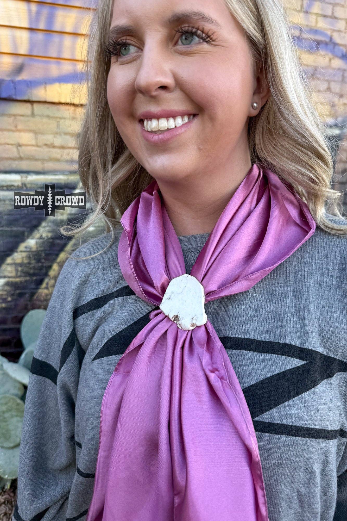 Rock Scarf Slides-Wild Rag Slide-Stuffology Boutique-Stuffology - Where Vintage Meets Modern, A Boutique for Real Women in Crosbyton, TX