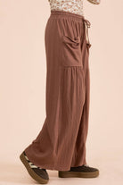 NP71013-Wide Leg Comfy Knit Pants-VERY J-Stuffology - Where Vintage Meets Modern, A Boutique for Real Women in Crosbyton, TX