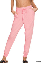 Cotton Jogger Pants-Pants-Zenana-Stuffology - Where Vintage Meets Modern, A Boutique for Real Women in Crosbyton, TX