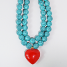 You Have My Heart Red Necklace-necklace-Treasure Jewels Inc.-Stuffology - Where Vintage Meets Modern, A Boutique for Real Women in Crosbyton, TX