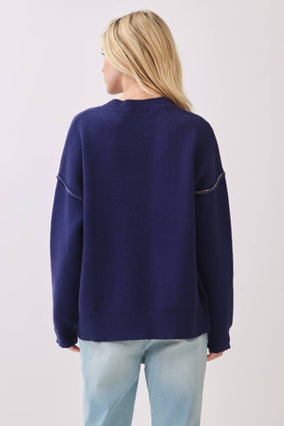 Western Horseshoe Cactus Knit Sweater-Sweaters-Sewn and Seen-Stuffology - Where Vintage Meets Modern, A Boutique for Real Women in Crosbyton, TX