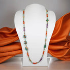 Multi-Gemstones Beaded Necklace-IST Jewelry-Stuffology - Where Vintage Meets Modern, A Boutique for Real Women in Crosbyton, TX