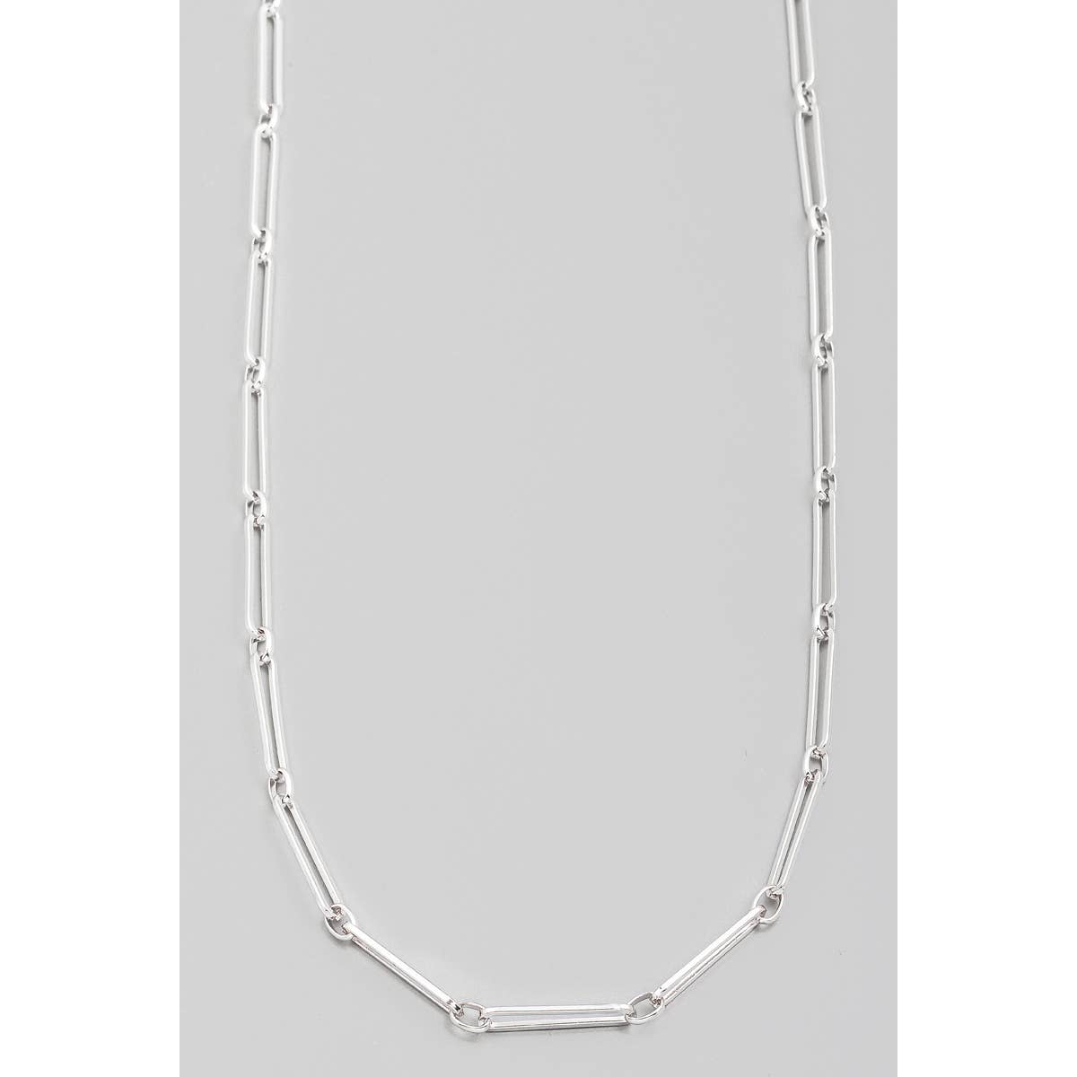 Long Oval Chain Toggle Necklace | Stuffology Boutique-Necklaces-The Looks by Fame Accessories-Stuffology - Where Vintage Meets Modern, A Boutique for Real Women in Crosbyton, TX