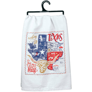 Texas Kitchen Towel-Primitives by Kathy-Stuffology - Where Vintage Meets Modern, A Boutique for Real Women in Crosbyton, TX