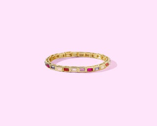 Sweetheart Stretch Bracelet for Girls-Bracelets-Taylor Elliott Designs-Stuffology - Where Vintage Meets Modern, A Boutique for Real Women in Crosbyton, TX