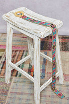 Beaded Round Buckle Floral Taupe Belt-BELT-Pol Clothing-Stuffology - Where Vintage Meets Modern, A Boutique for Real Women in Crosbyton, TX