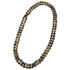 Gold Navajo Beads Long Necklace-Lunar Deer-Stuffology - Where Vintage Meets Modern, A Boutique for Real Women in Crosbyton, TX
