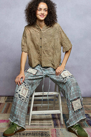 POL Clothing Lightweight Floral Crochet Hoodie Top-Crochet Top-Pol Clothing-Stuffology - Where Vintage Meets Modern, A Boutique for Real Women in Crosbyton, TX