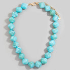 Marble Muse Necklace-Necklaces-The Looks by Fame Accessories-Stuffology - Where Vintage Meets Modern, A Boutique for Real Women in Crosbyton, TX