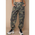 POL Clothing Camo Jogger Pant-Joggers-Pol Clothing-Stuffology - Where Vintage Meets Modern, A Boutique for Real Women in Crosbyton, TX