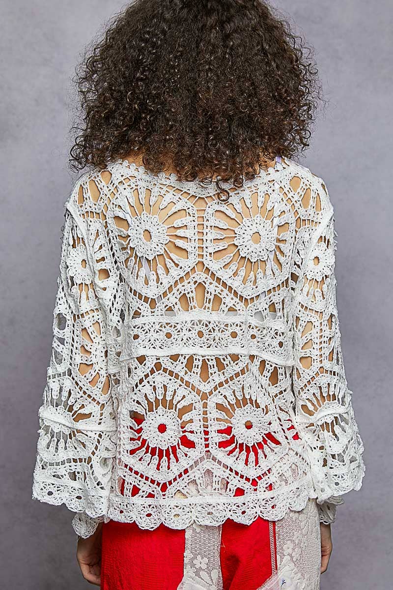 Crochet Dreams Boho Top ✨-Top-Pol Clothing-Stuffology - Where Vintage Meets Modern, A Boutique for Real Women in Crosbyton, TX