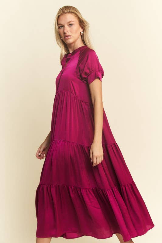 SHORT SLEEVE RUBY MAXI DRESSES-JADE BY JANE-Stuffology - Where Vintage Meets Modern, A Boutique for Real Women in Crosbyton, TX