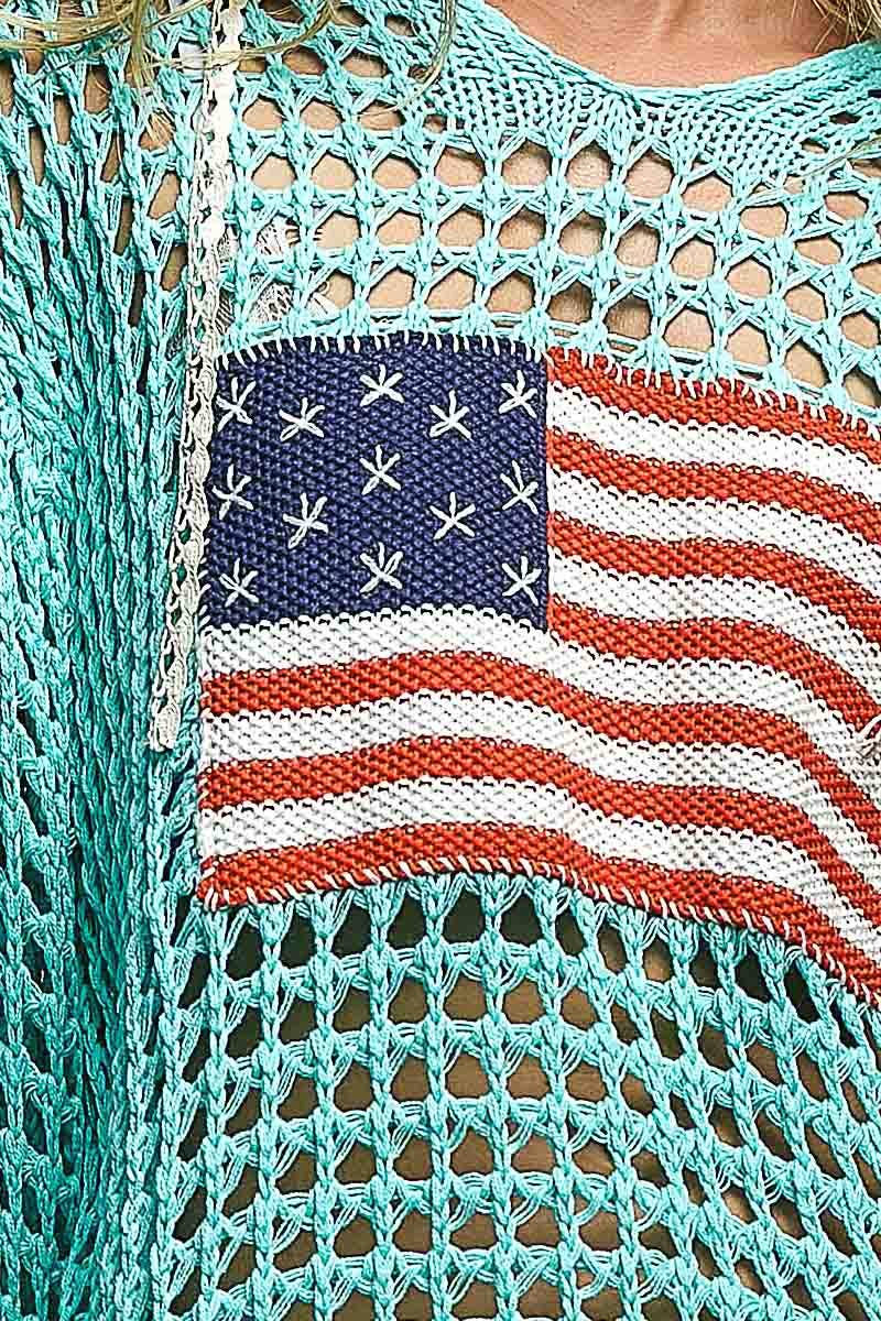 Stars, Stripes & Summer Nights Hoodie-Sweaters-Pol Clothing-Stuffology - Where Vintage Meets Modern, A Boutique for Real Women in Crosbyton, TX