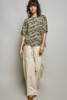 POL Clothing Vintage Washed Relaxed Fit Camo Tee-Tees-Pol Clothing-Stuffology - Where Vintage Meets Modern, A Boutique for Real Women in Crosbyton, TX