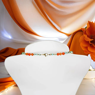 Multi-Gemstones Beaded Necklace-IST Jewelry-Stuffology - Where Vintage Meets Modern, A Boutique for Real Women in Crosbyton, TX
