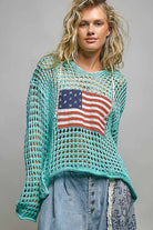 Stars, Stripes & Summer Nights Hoodie-Sweaters-Pol Clothing-Stuffology - Where Vintage Meets Modern, A Boutique for Real Women in Crosbyton, TX