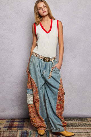 Metal Buckle Studded Western Boho Belt-BELT-Pol Clothing-Stuffology - Where Vintage Meets Modern, A Boutique for Real Women in Crosbyton, TX