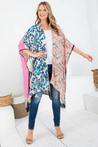 BOHEMIAN FLORAL PATCH PRINT KIMONO-LA Soul-Stuffology - Where Vintage Meets Modern, A Boutique for Real Women in Crosbyton, TX
