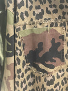 Leopard & Camo Jacket with Pockets-LeParisPetit by I Love Linen-Stuffology - Where Vintage Meets Modern, A Boutique for Real Women in Crosbyton, TX