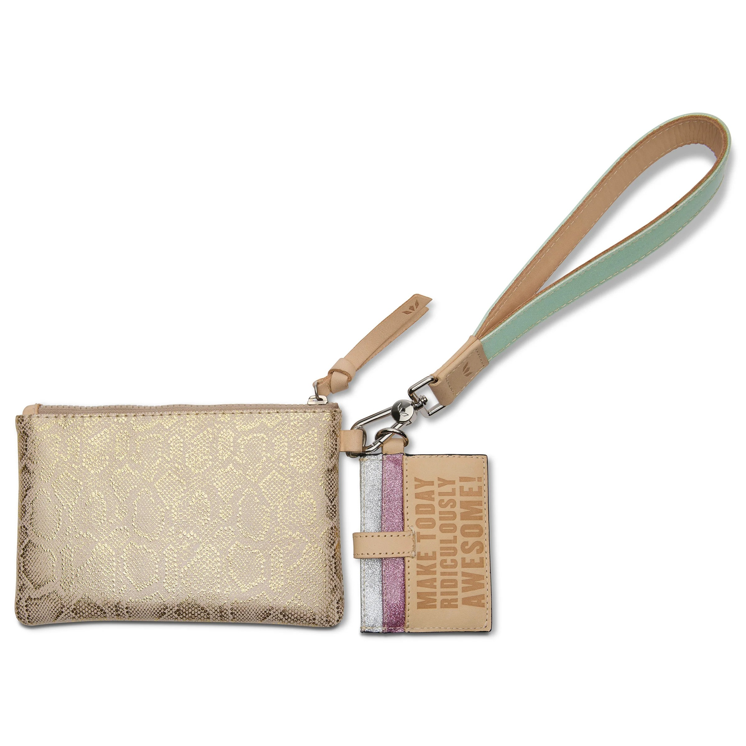 CONSUELA LEAH COMBI /STUFFOLOGY BOUTIQUE-wrist wallet-CONSUELA-Stuffology - Where Vintage Meets Modern, A Boutique for Real Women in Crosbyton, TX