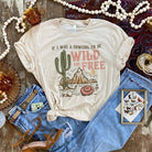 IF I WAS A COWGIRL GRAPHIC TEE / STUFFOLOGY BOUTIQUE-Graphic Tees-THE LATTIMORE CLAIM-Stuffology - Where Vintage Meets Modern, A Boutique for Real Women in Crosbyton, TX