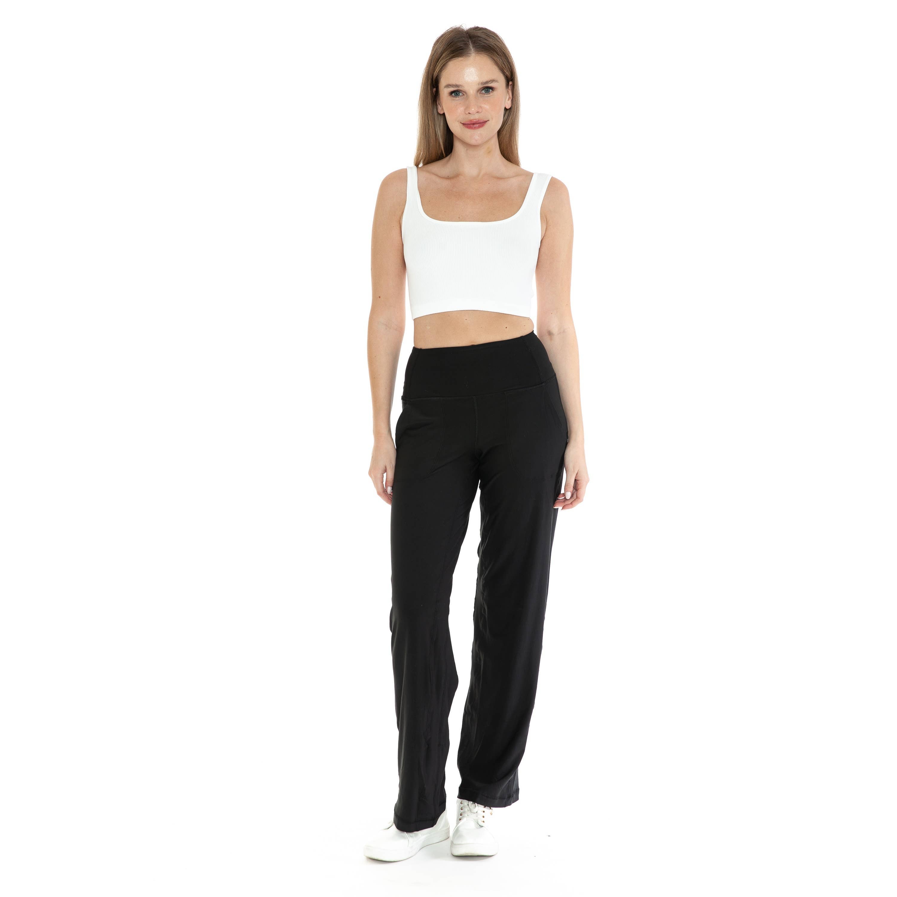 Wide Leg Activewear Pants /Stuffology Boutique-Pants-Leggings Depot-Stuffology - Where Vintage Meets Modern, A Boutique for Real Women in Crosbyton, TX