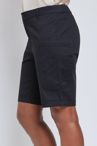 Wide Leg Bermuda Shorts-Shorts-YMI-Stuffology - Where Vintage Meets Modern, A Boutique for Real Women in Crosbyton, TX