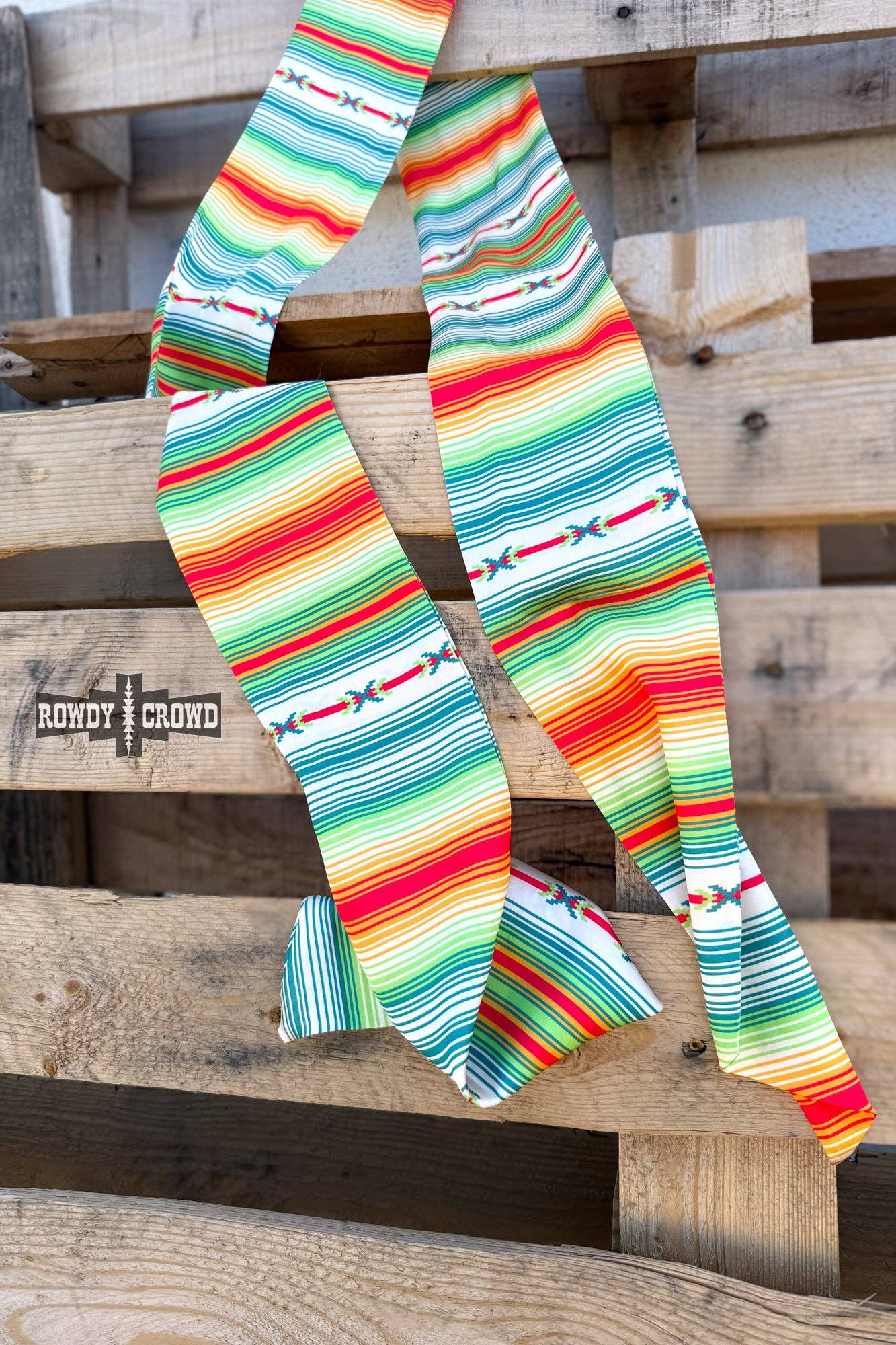 Serape Stripes Long Scarf-Stuffology Boutique-Stuffology - Where Vintage Meets Modern, A Boutique for Real Women in Crosbyton, TX