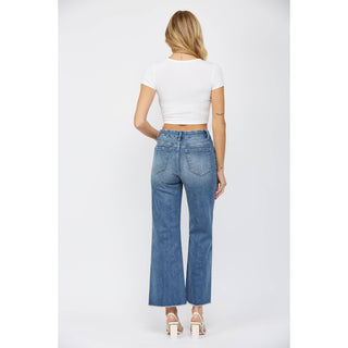 High Waist Wide Leg Mica Denim Jeans-Jeans-Mica Denim-Stuffology - Where Vintage Meets Modern, A Boutique for Real Women in Crosbyton, TX