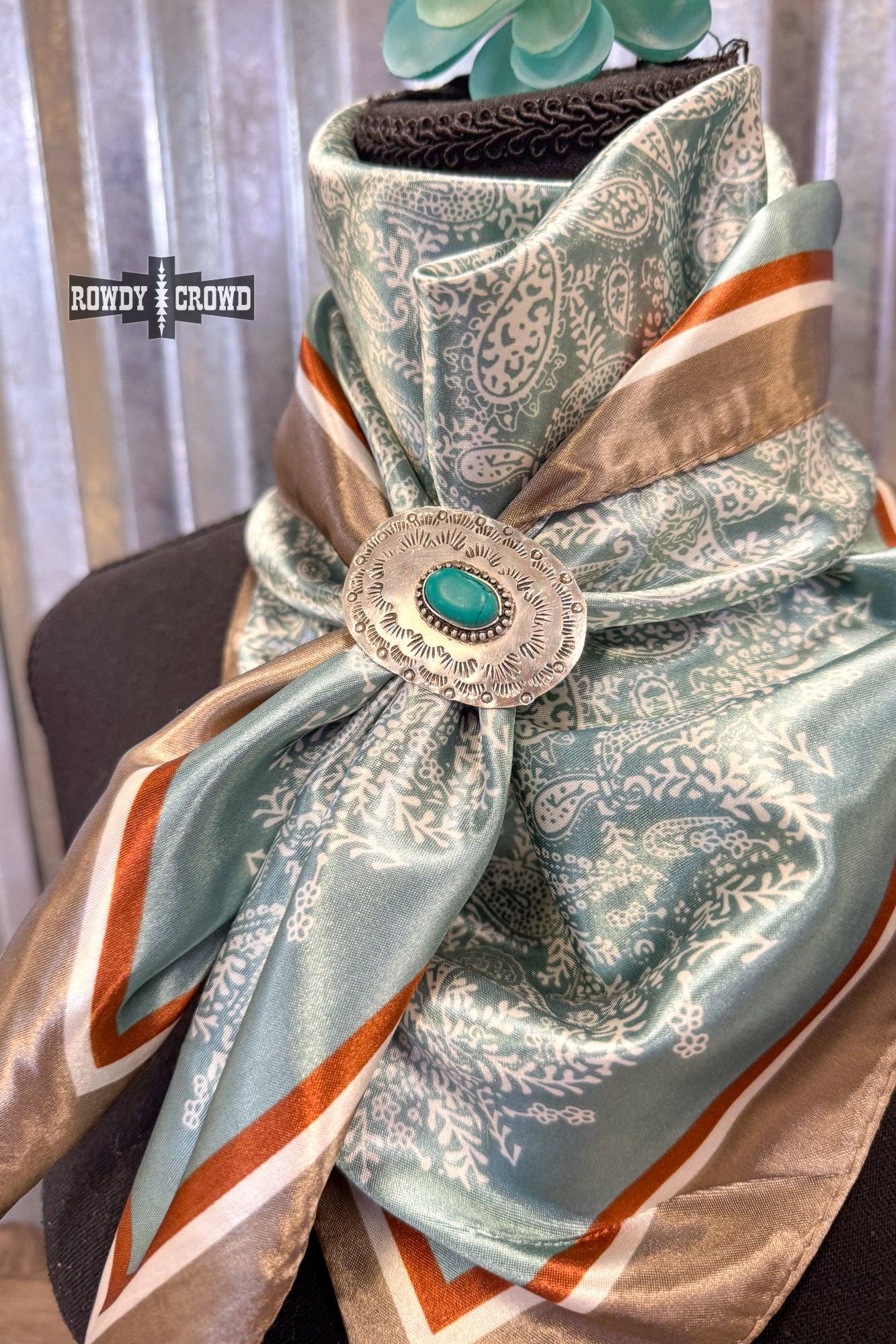 Sunny Daze Scarf Slide-Wild Rag Slide-Stuffology Boutique-Stuffology - Where Vintage Meets Modern, A Boutique for Real Women in Crosbyton, TX