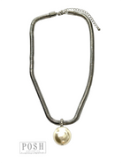 Pearl drop necklace-Necklaces-Pink Panache Brands-Stuffology - Where Vintage Meets Modern, A Boutique for Real Women in Crosbyton, TX