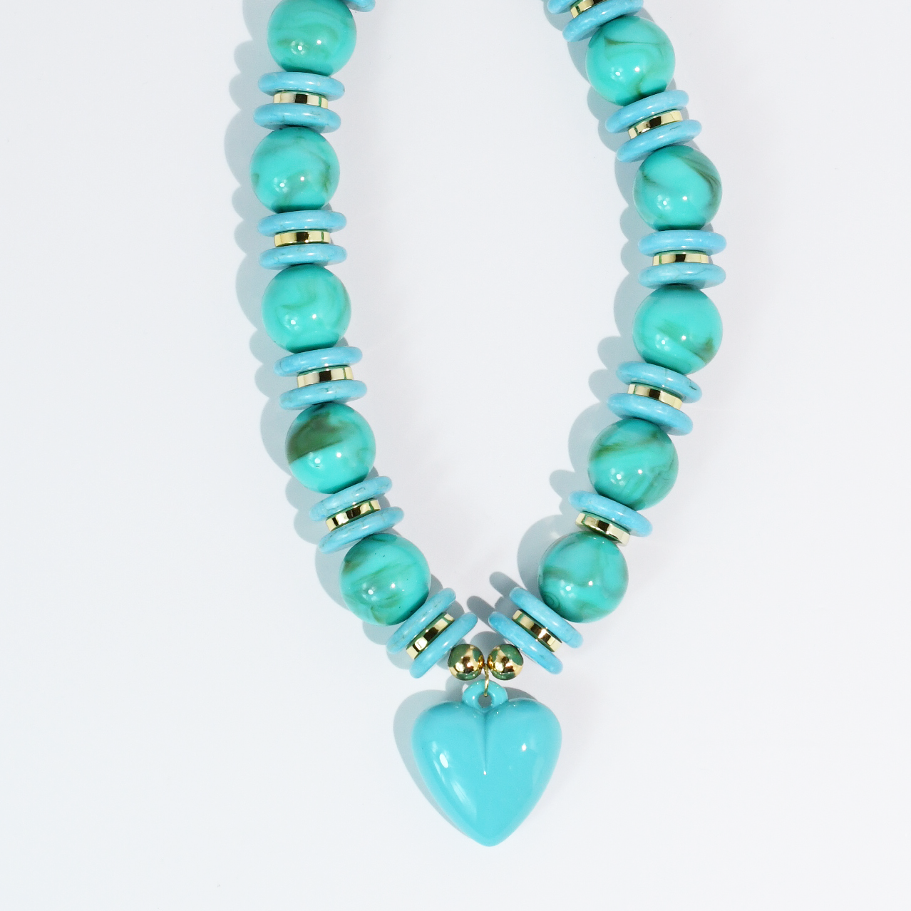 Blue Crush Necklace-necklace-Treasure Jewels Inc.-Stuffology - Where Vintage Meets Modern, A Boutique for Real Women in Crosbyton, TX