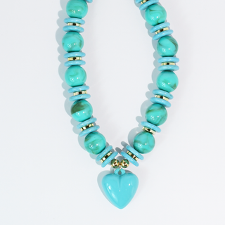 Blue Crush Necklace-necklace-Treasure Jewels Inc.-Stuffology - Where Vintage Meets Modern, A Boutique for Real Women in Crosbyton, TX