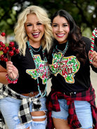 Merry Christmas Y'all Graphic Tee /Stuffology Boutique-Graphic Tees-Texas True Threads-Stuffology - Where Vintage Meets Modern, A Boutique for Real Women in Crosbyton, TX