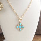 Ornate Pendant Necklace-Necklaces-PennyLine inc-Stuffology - Where Vintage Meets Modern, A Boutique for Real Women in Crosbyton, TX