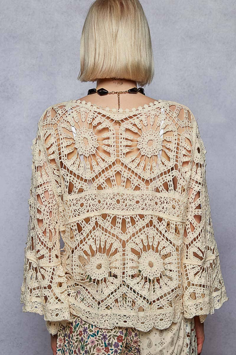 Crochet Dreams Boho Top ✨-Top-Pol Clothing-Stuffology - Where Vintage Meets Modern, A Boutique for Real Women in Crosbyton, TX